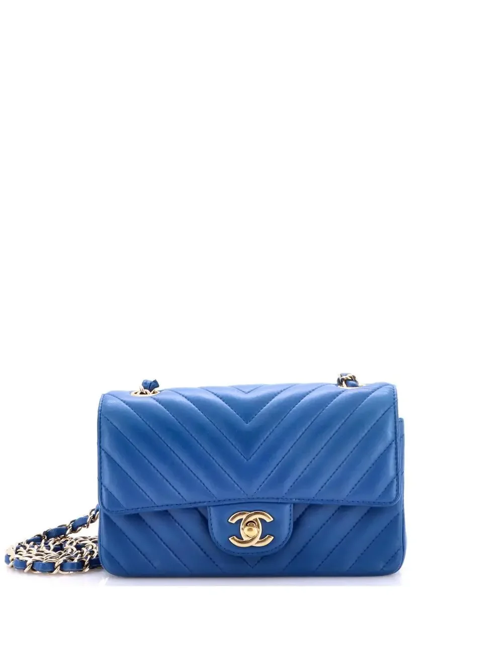 Chanel Classic Single Flap Bag Chevron #278954C44B